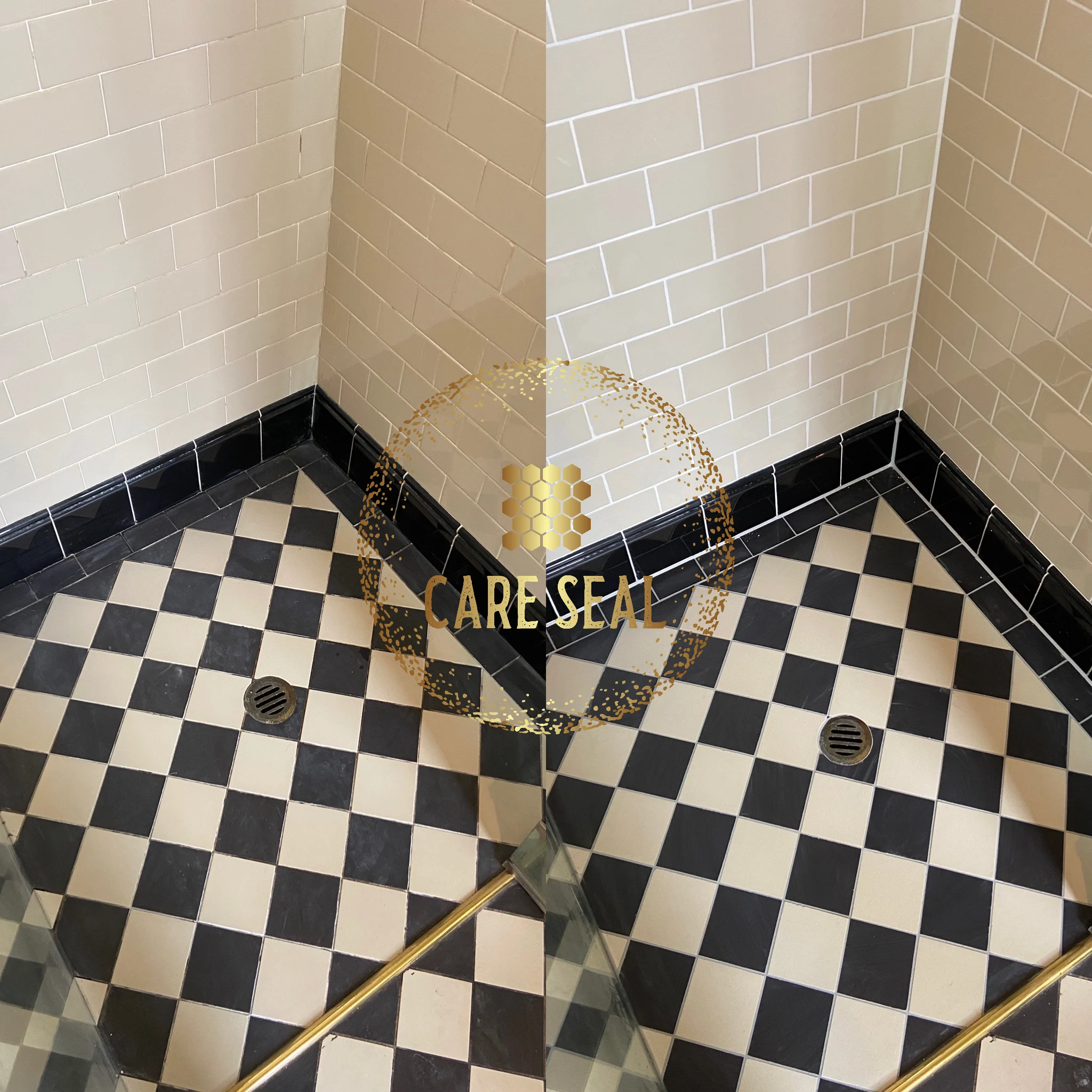 CareSeal shower grout restoration project in Sydney